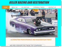 Tablet Screenshot of killerraceandrestore.com